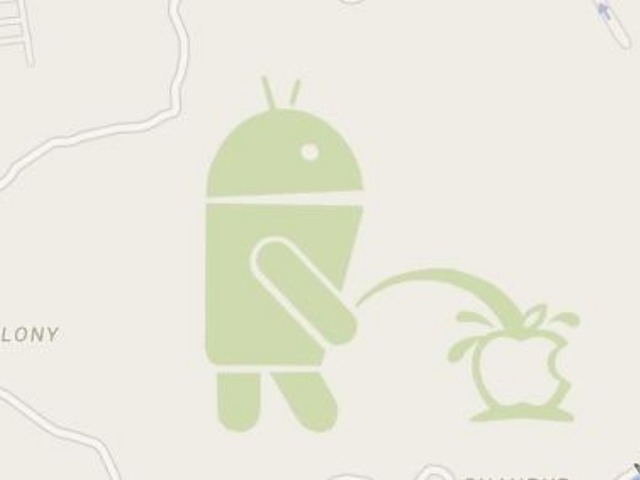 Google Maps 改ざん 海外ではandroidとアップルのロゴを使ったものも Cnet Japan