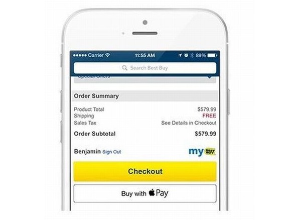 Best Buyアプリが「Apple Pay」での決済に対応