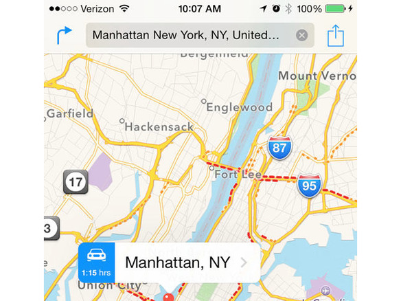 「iOS 9」地図アプリ、交通機関の乗り換え案内をついに搭載？--9to5Mac報道
