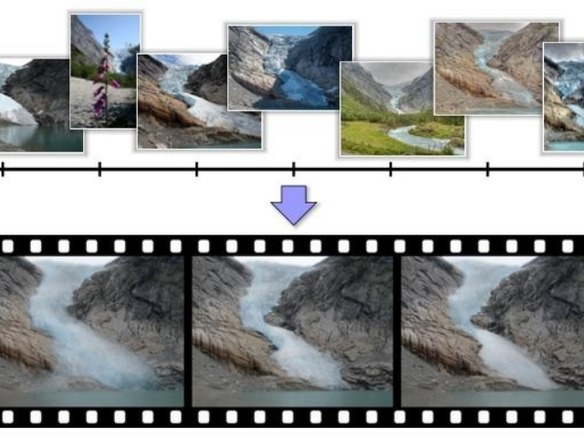 グーグルとワシントン大学、既存の写真からタイムラプス動画を作成