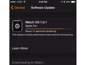 「Apple Watch」、初のソフトウェアアップデートが公開--他社製アプリのパフォーマンスを向上