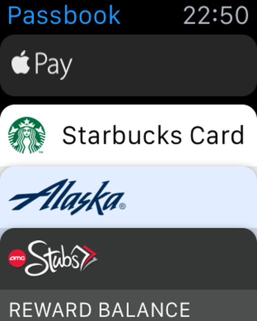 支払いのときに「Passbook」にアクセスする

　「Starbucks」や「Alaska Airlines」といった専用アプリもあるが、実際にコーヒーを買うときや、搭乗券を表示するときは、Passbookを開いて使用する必要があるかもしれない。
