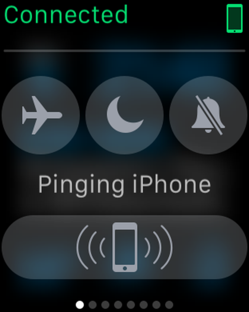 「iPhone」の音を鳴らす

　iPhoneが行方不明になったら、「Quick Settings」グランスにアクセスして、iPhoneの音を鳴らそう。接続している必要があるが、音は大きくて聞き取りやすい。
