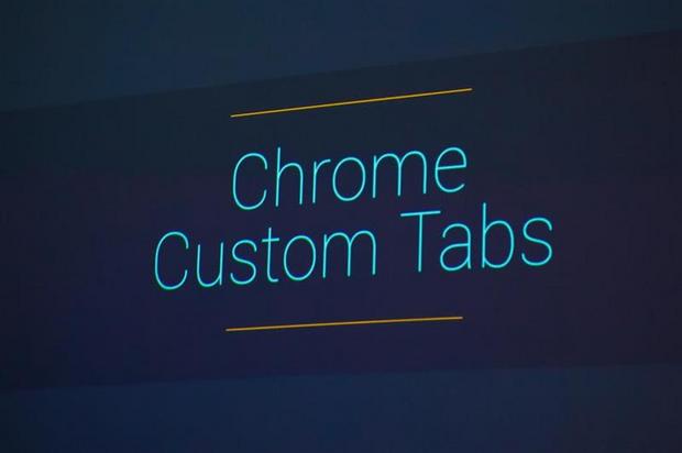 　Chrome Custom Tabsという新機能は、Chromeブラウザをアプリによりうまく組み込むことを可能にする。