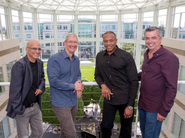 Appleは2014年、音楽サービスも運営しているBeatsを30億ドルで買収している。