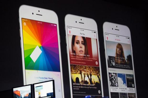 　Apple Musicは、6月30日から利用可能で、無料で3カ月試用できる。
