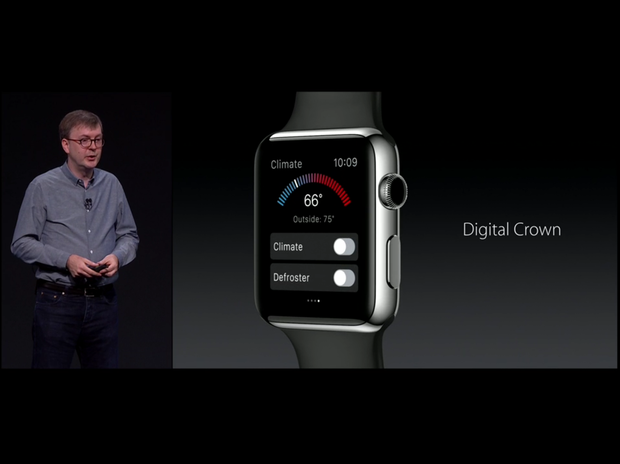 　開発者はApple WatchのDigital Crownにもアクセスできる。
