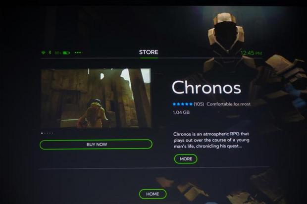 　「Store」では、新しいゲームの購入が可能。