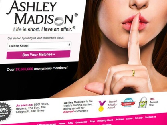 既婚者向け出会い系サイトAshley Madisonがハッキング被害--ユーザー情報流出のおそれ