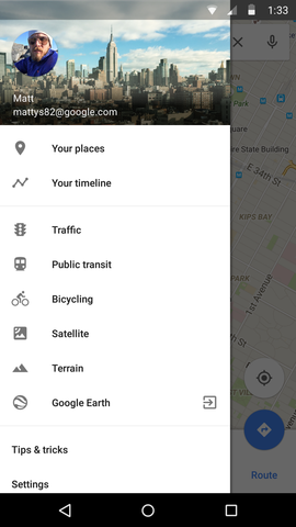Googleは、ユーザーが訪れた場所を地図上で表示できるようにした。