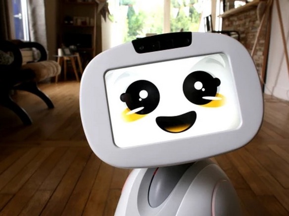 かわいらしい表情で会話や自宅警備をするコンパニオンロボット「BUDDY」