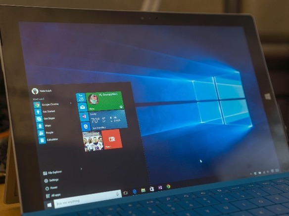 「Windows 10」レビュー（第1回）--復活した「Start」メニューと新機能「Continuum」