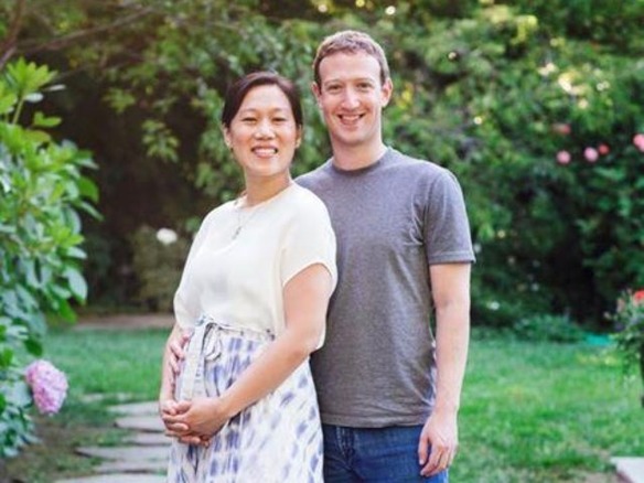 FacebookのザッカーバーグCEO、妻の妊娠を公表--3度の流産も