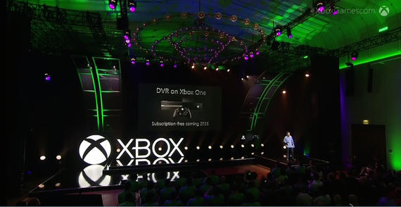 Microsoftは、Xbox OneがDVR機能に対応することを明らかにした。