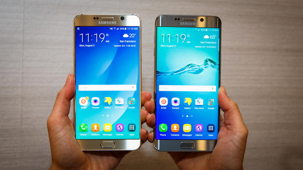 　サムスンは、「Galaxy S6 edge+」も発表した。