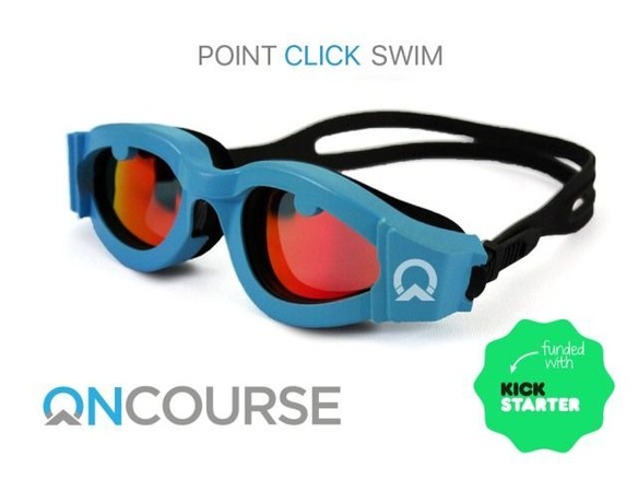  ジグザグ泳ぎにさようなら--まっすぐ泳げる水泳用ゴーグル「OnCourse Goggles」