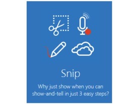 MS、画面キャプチャツール「Snip」のベータ版を公開--E-Inkや音声で注釈を追加