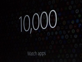 「Apple Watch」、対応アプリ数が1万本超に