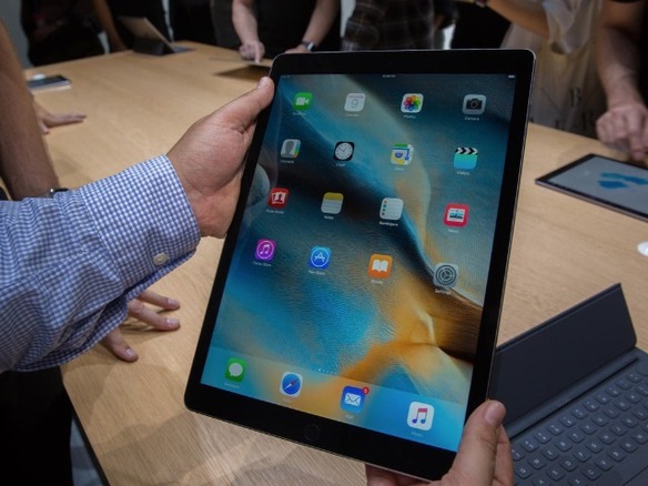 アップル「iPad Pro」を写真で見る--12.9インチの新タブレット