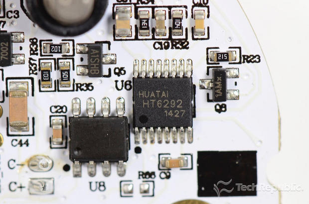 　HUATAIのバッテリ充電チップ「HT6292」。