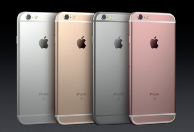 新色のローズゴールド

　iPhone 6sは、新色であるローズゴールドを含む4色で提供される。
