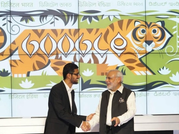 グーグル、インドの400駅に無料Wi-Fiスポットを設置へ