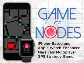 Ingress似のiPhone向け陣取りゲーム「Game of Nodes」--Apple Watchに対応