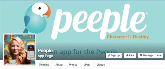 PeepleのFacebookページ