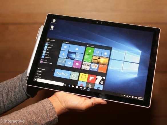 「Surface Pro 4」を写真で見る--強力なアップグレードを施したMSの新タブレット