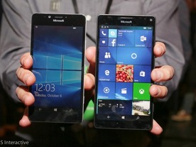 MS、「Lumia 950」「Lumia 950 XL」を発表--「Windows 10」搭載スマートフォン