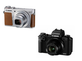 キヤノン、「PowerShot Gシリーズ」--1.0型大型センサ、EVF内蔵や約209gの新モデル
