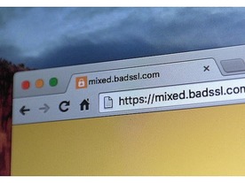 「Chrome 46」、HTTPS「混在コンテンツ」の警告を変更