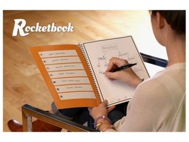電子レンジで加熱できるノート「Rocketbook」--手書きメモをクラウドへ送信