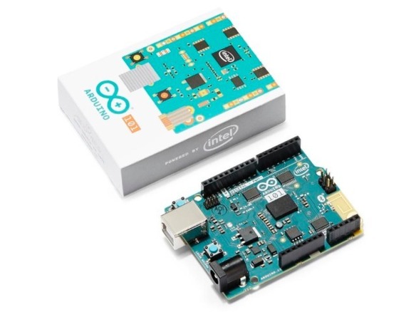インテルの超小型チップ「Curie」が「Arduino」ボードに搭載