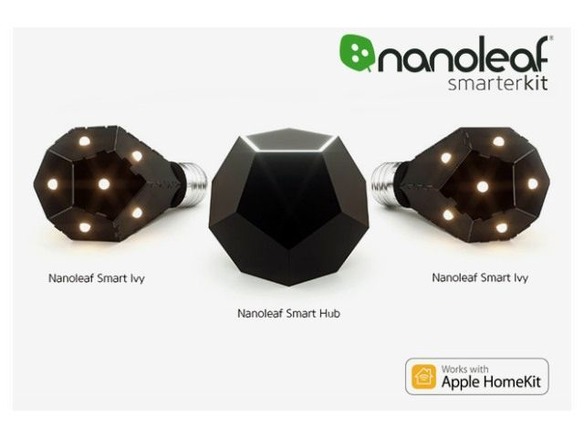 Siriで調光できるLEDライト「Nanoleaf」--家中の照明を音声コマンドで