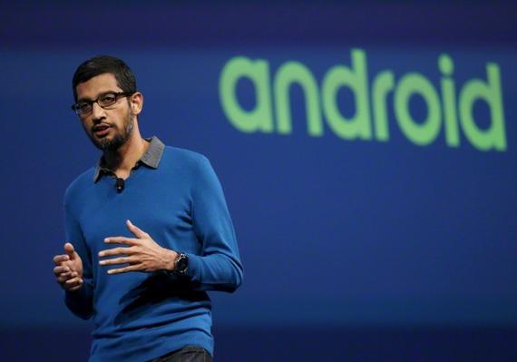 Googleの新最高経営責任者（CEO）Sundar Pichai氏はかつてAndroidとChrome OSを担当していた。