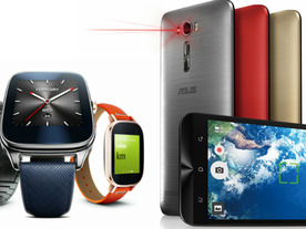 ASUS、デュアルSIM搭載スマホ「ZenFone 2」やiOSに対応した「ASUS ZenWatch 2」