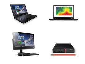 モバイルワークステーション「ThinkPad Pシリーズ」と「ThinkCentre Mシリーズ」登場