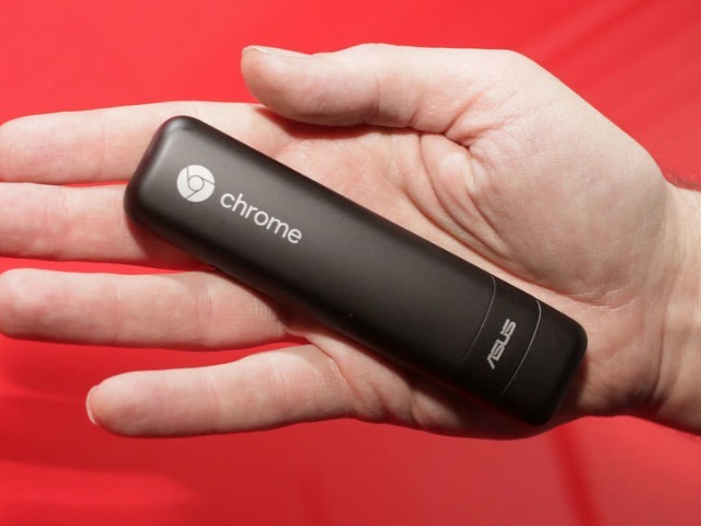 ASUS製「Chromebit」、米国で発売に--「Chrome」OS搭載の安価な