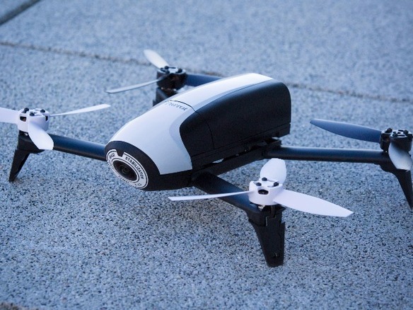 Parrot、カメラ付きドローン「Bebop Drone 2」発表--バッテリ持続 
