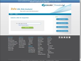 ［ウェブサービスレビュー］未知のURLの安全性をチェックできる「Zulu URL Risk Analyzer」