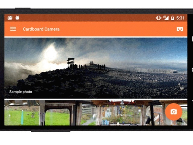 グーグル 仮想現実カメラアプリを公開 Cardboard で表示可能な3dパノラマ写真を撮影 Cnet Japan