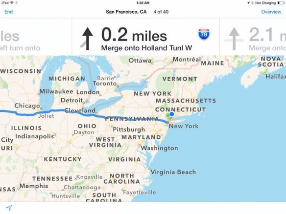 アップルの「Maps」、iOS端末での利用件数は「Google Maps」の3倍超