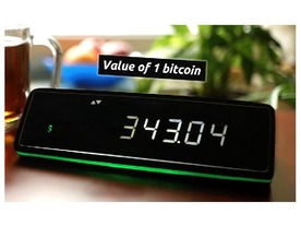 ビットコインの相場や収支を枕元で確認--仮想通貨対応アラーム時計「TIXIE」