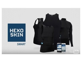 正月明けのフィットネスにセンサ付きスマートスーツ「Hexoskin Smart」を