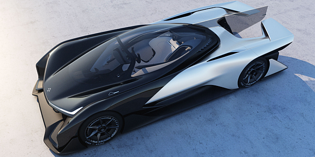 Faraday Futureが1000馬力のコンセプトカー「FFZERO1」を披露
