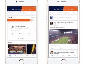 Facebook、スポーツハブ「Sports Stadium」を公開--試合情報の入手や友人と語り合いを可能に
