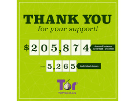 「Tor」プロジェクト、クラウドファンディングで20万ドルを超える資金を調達