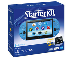 SCEJA、16Gバイトの専用メモリーカード同梱「PS Vita Starter Kit」を3月3日に発売