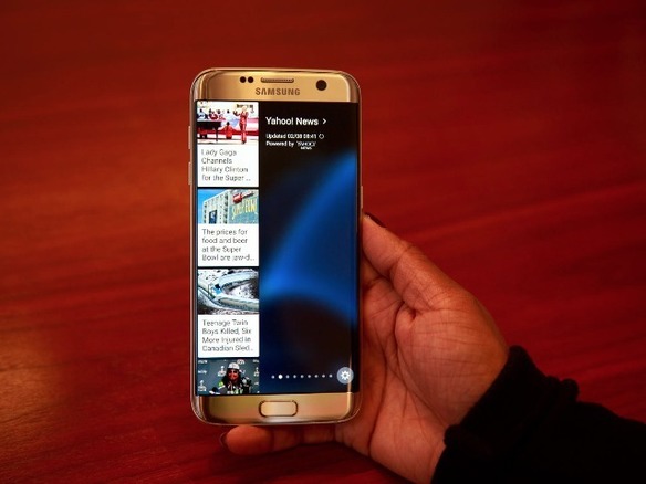 「Galaxy S7 edge」の第一印象--曲面ディスプレイを活かした新モデル